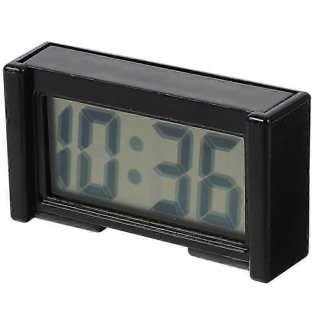 Car Digital Clock Mini Vehicle Clock Car Accessory