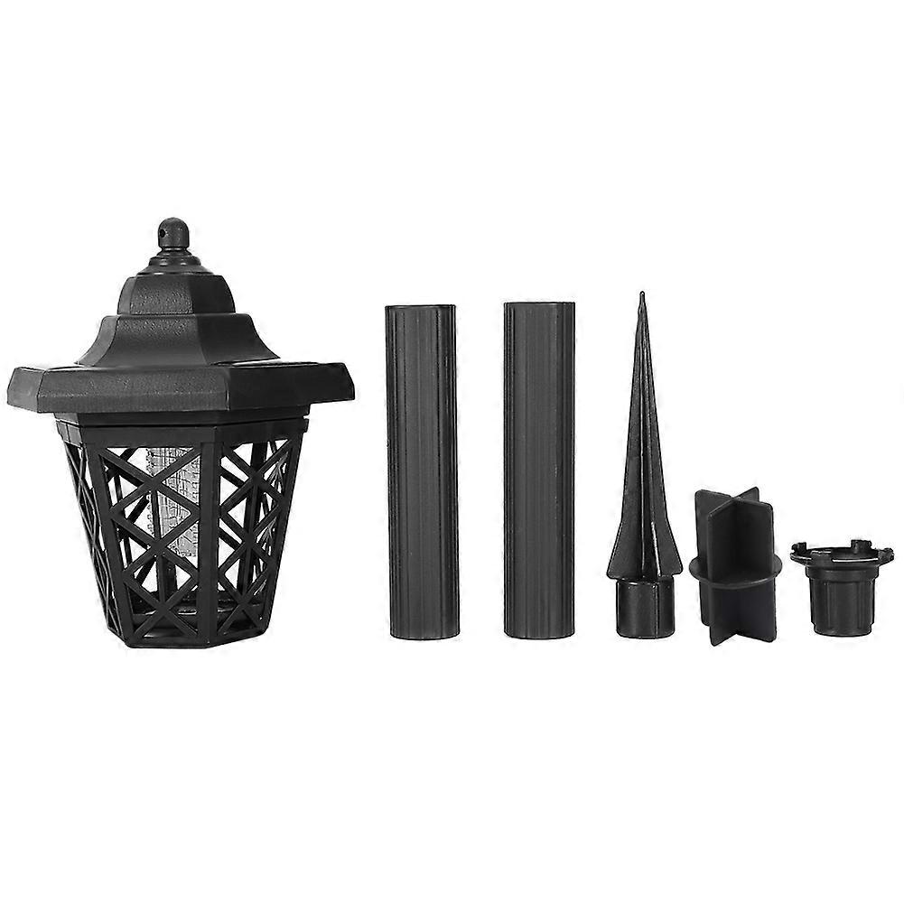 Lampe solaire hexagonale anti-moustiques pour la maison, l'extérieur, le jardin, étanche