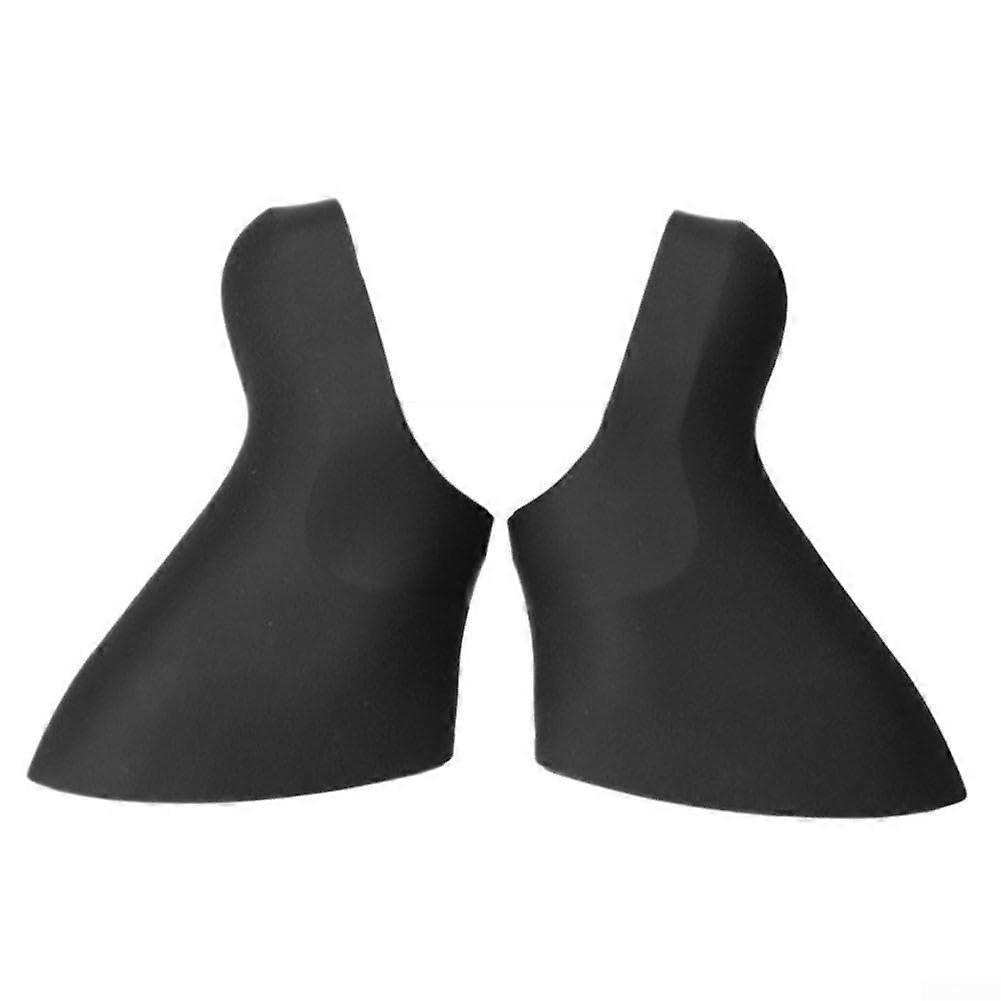 Silicone brake hoods for Force for Rival 10S, ing reliable performance and comfort for cyclists (black).