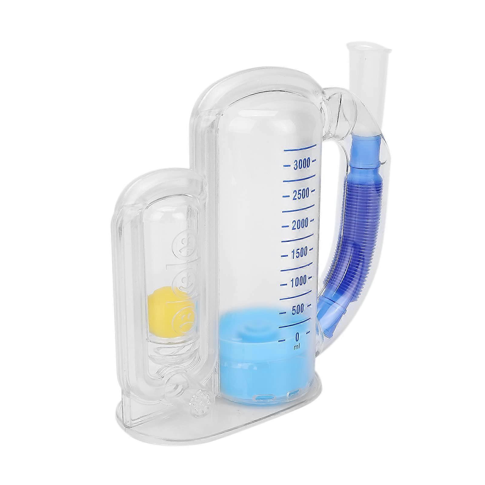 Lung Spirometer Respiratory Exercise Device, Safe Incentive Spirometer for Breathing Training (AAA)