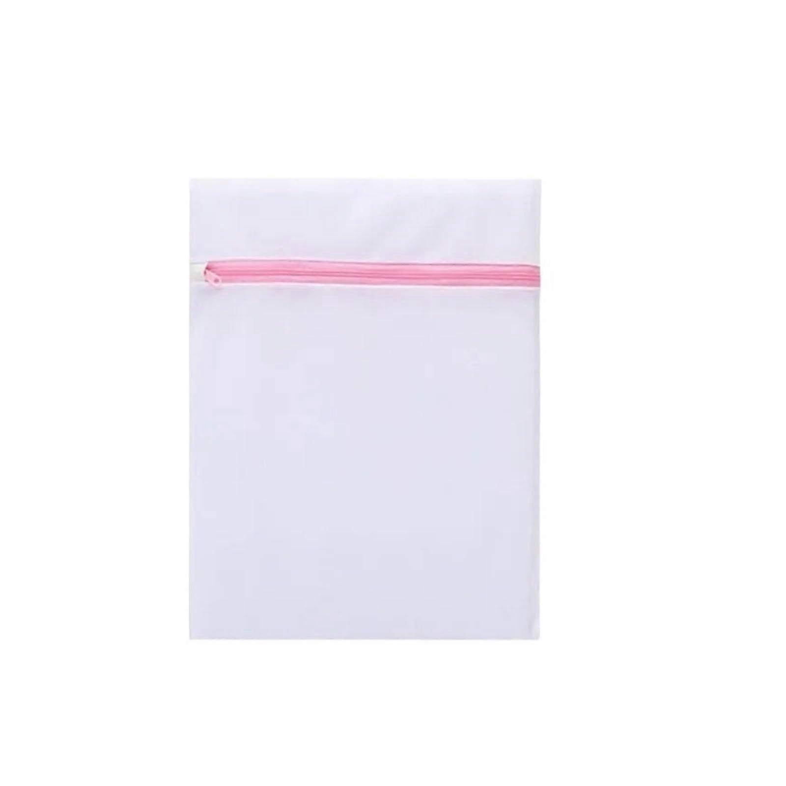 Washing net for washing machine 2 pieces Transparent laundry bag with zipper (15x16cm)