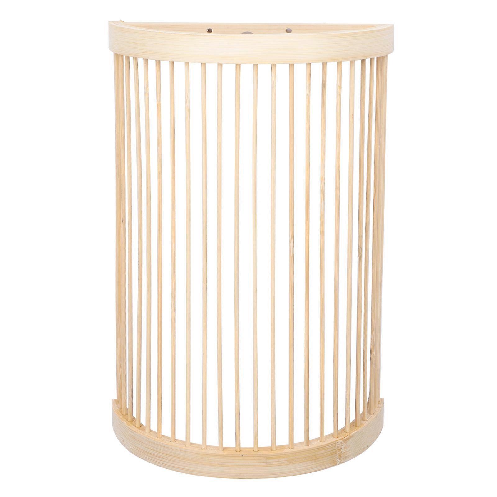 Beige Wall Lamp Made of Synthetic Material for Home Decor Simple Style Bedside Lamp 1pc