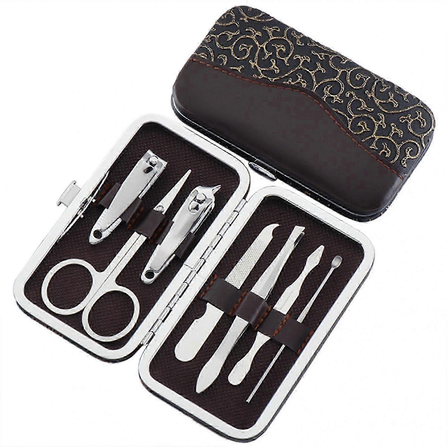 7-Piece Nail Clipper Set with PU Shell