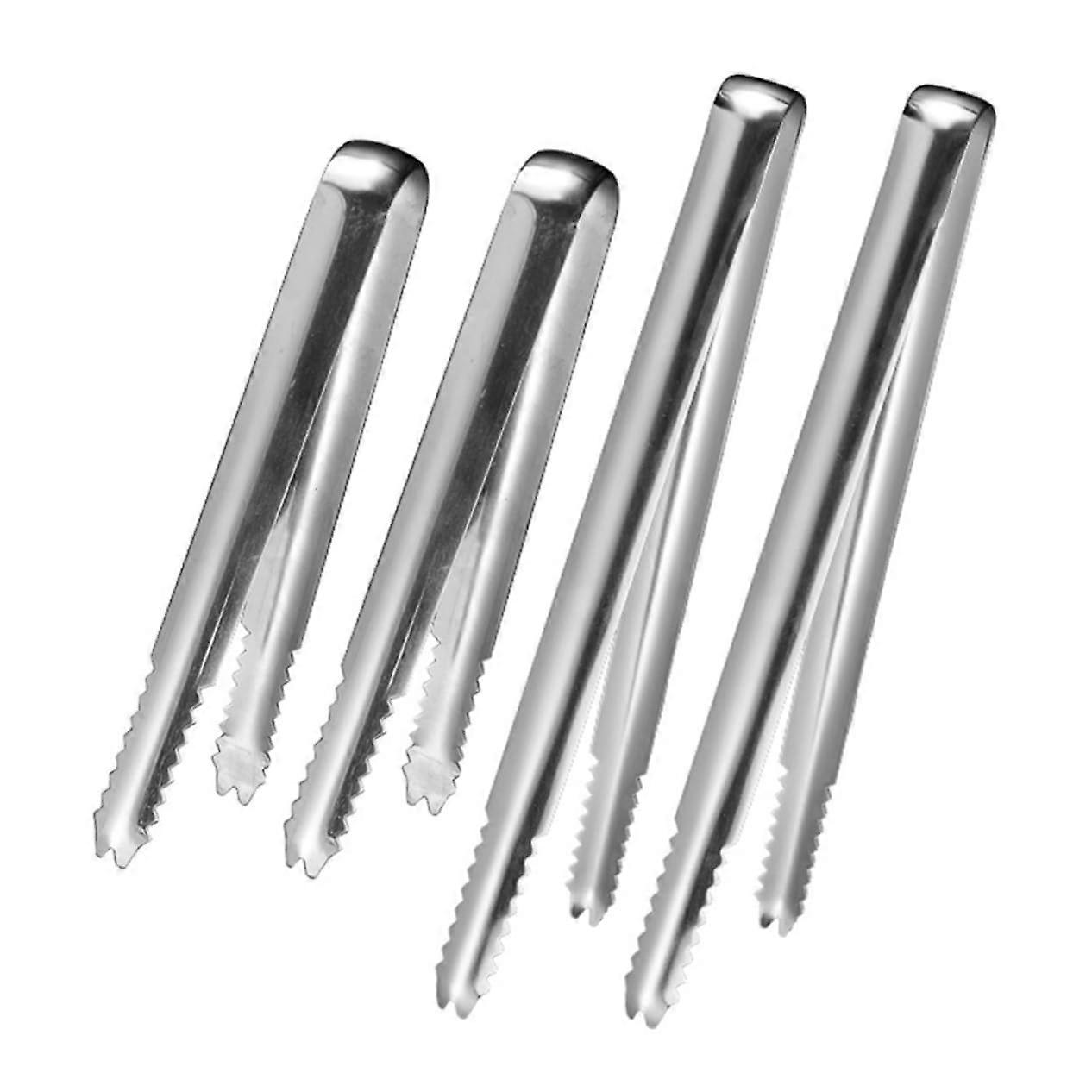 Tongs made of stainless steel sugar cube tongs party ice bucket serving tongs for grilling pleasant to hold design