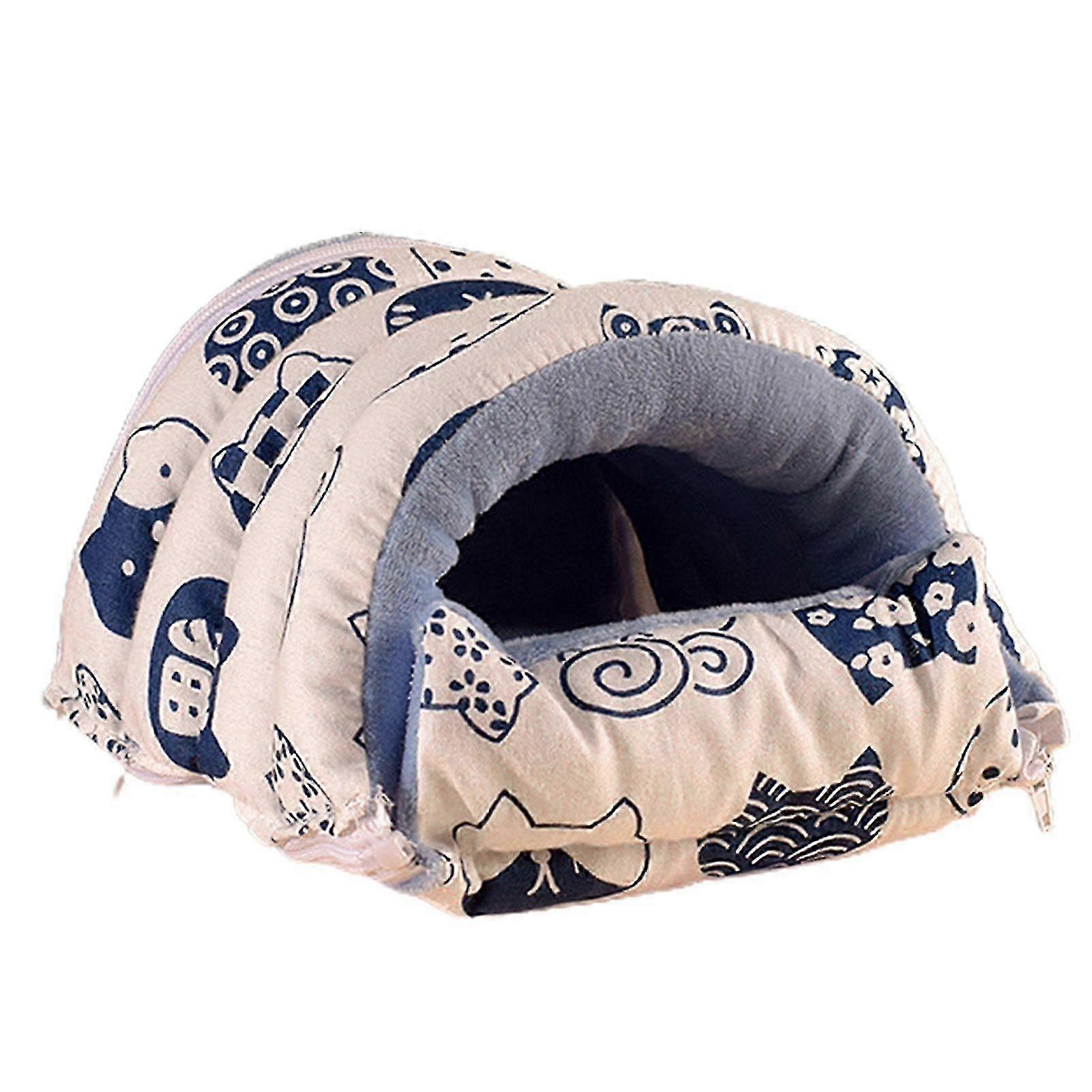 Cute Pattern Thickened Pet Rat Hamster Squirrel Nest for Hedgehog