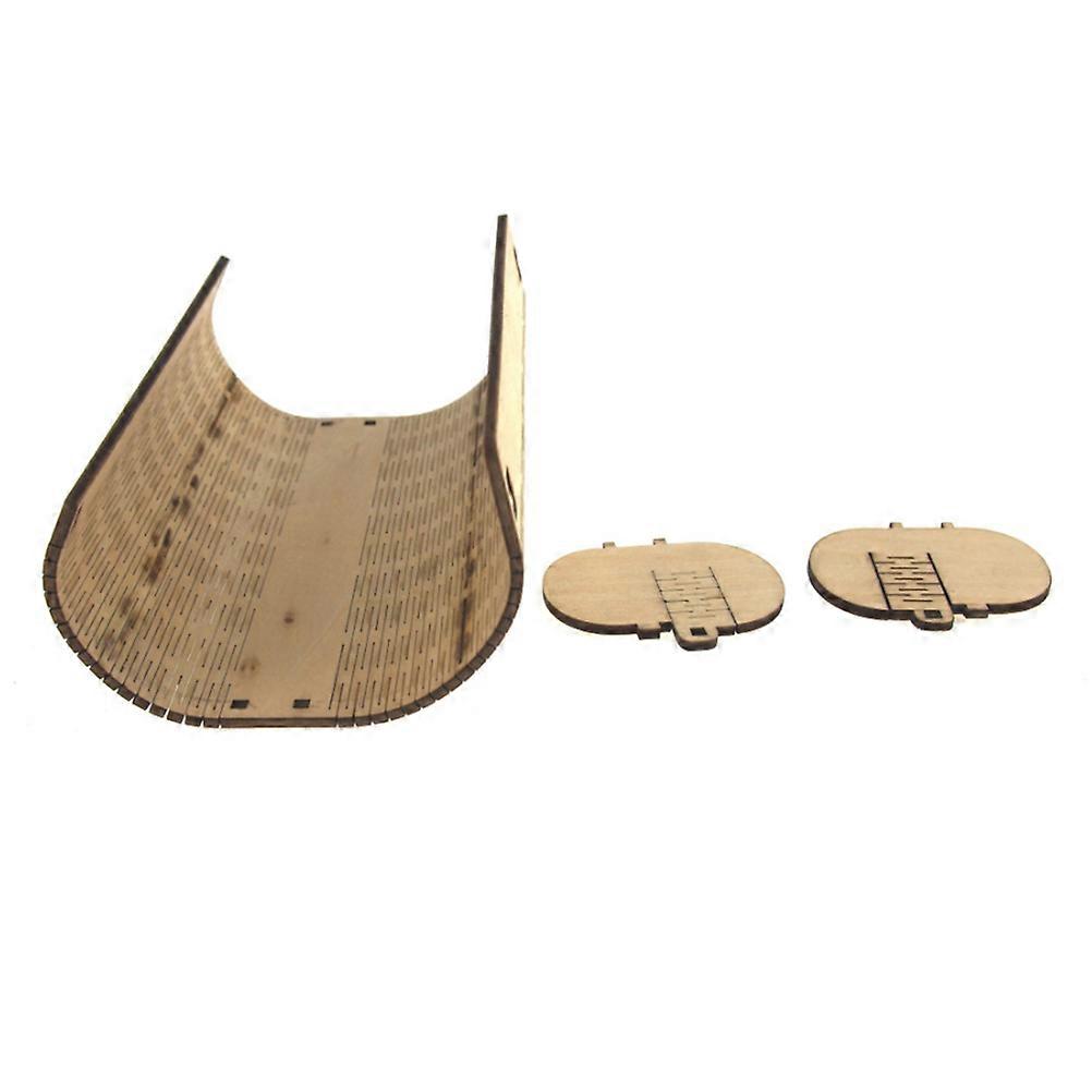 Bamboo Case Sunglass Box Portable Storage For Eyeglasses Men Women Rectangular Shape 16*6.7cm Protective 1Pack