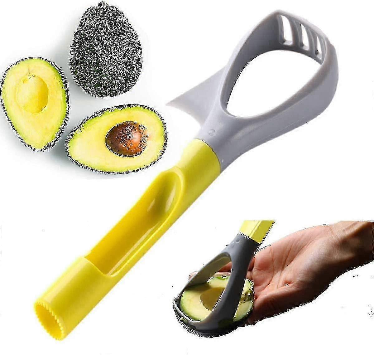 5-in-1 Avokado Slicer, Avokado Masher, Monitoiminen avokadotyökalu, Hedelmien jakaja