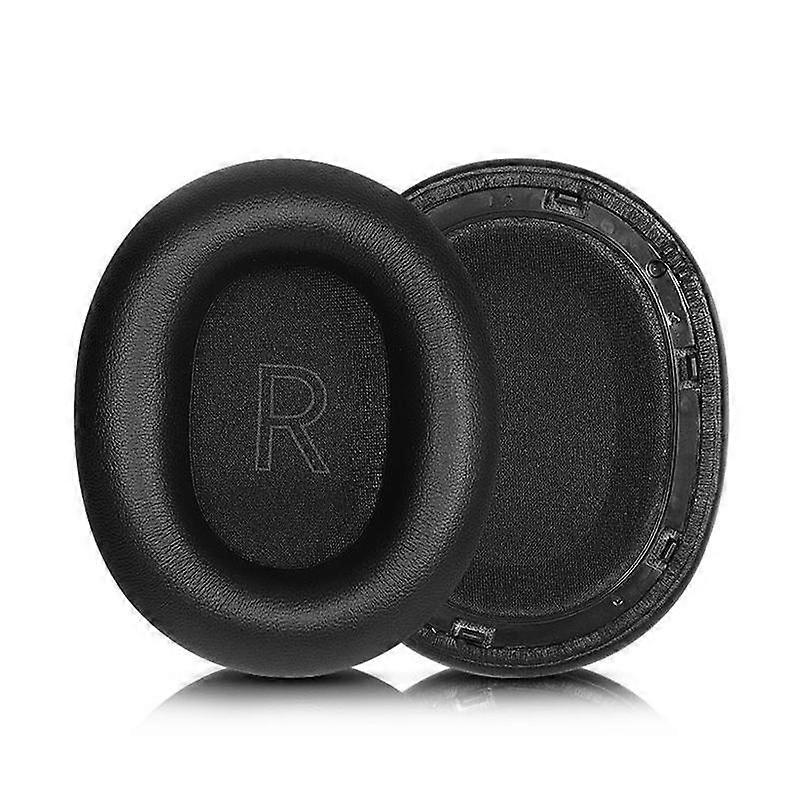 1 Pair Snap-on Protein Leather Replacement Earpads For Panasonic AH-A800