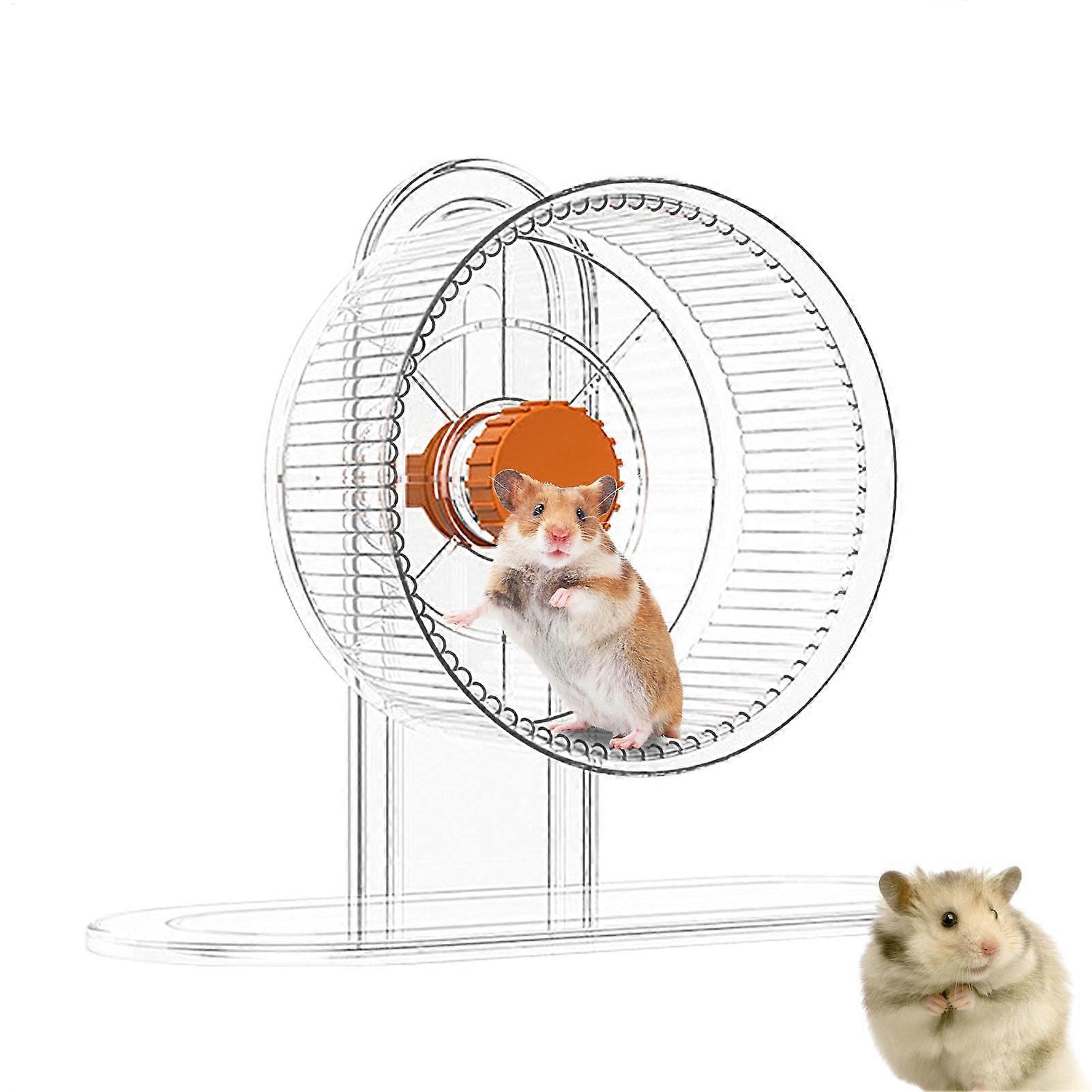 Quiet Hamster Wheel, Chinchilla Wheel, Guinea Pig Exercise Toy, Small Animal 12 cm
