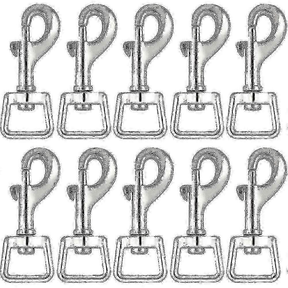 20pc Heavy Duty Snap Hooks for Dog Leash and Collar with Swivel Clasp and Trigger Clip