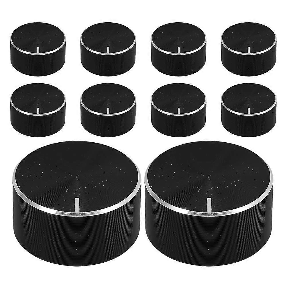 10pcs Amplifier Replacement Volume Knobs for Precise – Lightweight, Easy Installation, Compatible with Various Devices