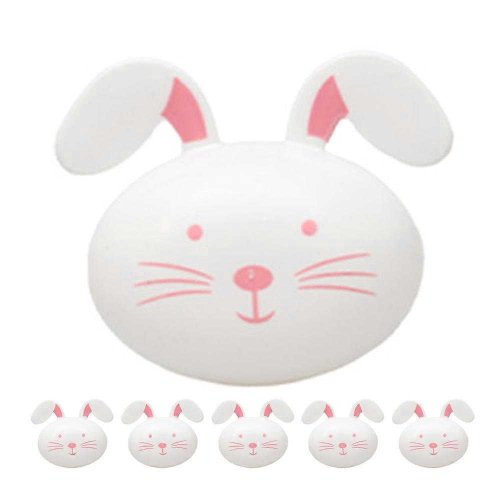 6pcs Rabbit Shaped Fillable Easter Eggs   Openable Raffle Balls for Party Games, Reusable Egg Holders & Decorations
