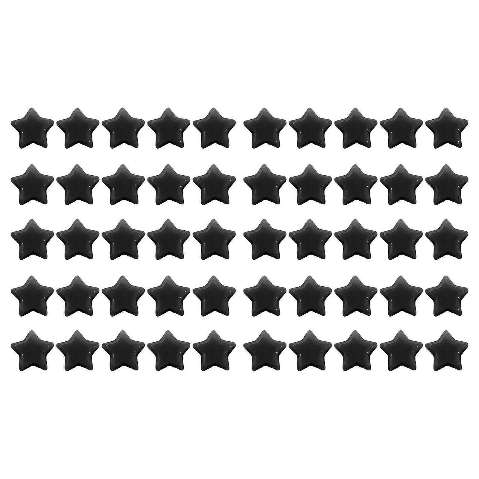 2025 Τελευταίο μοντέλο 50PCS Star Beads χαριτωμένο ακρυλικό αστέρι χαλαρές χάντρες για DIY