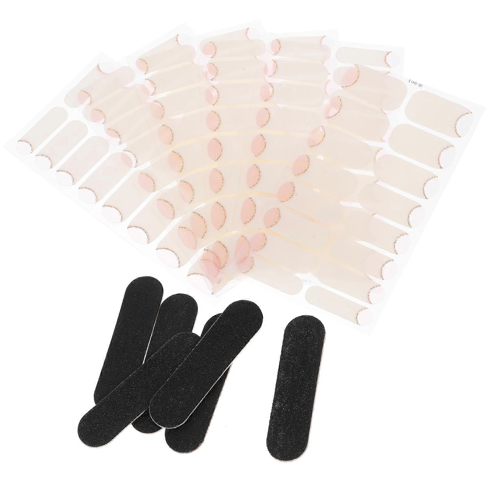 It sounds like you're referring to a product listing or description for **DIY nail decals** or **nail stickers**. Here's a more polished and detailed