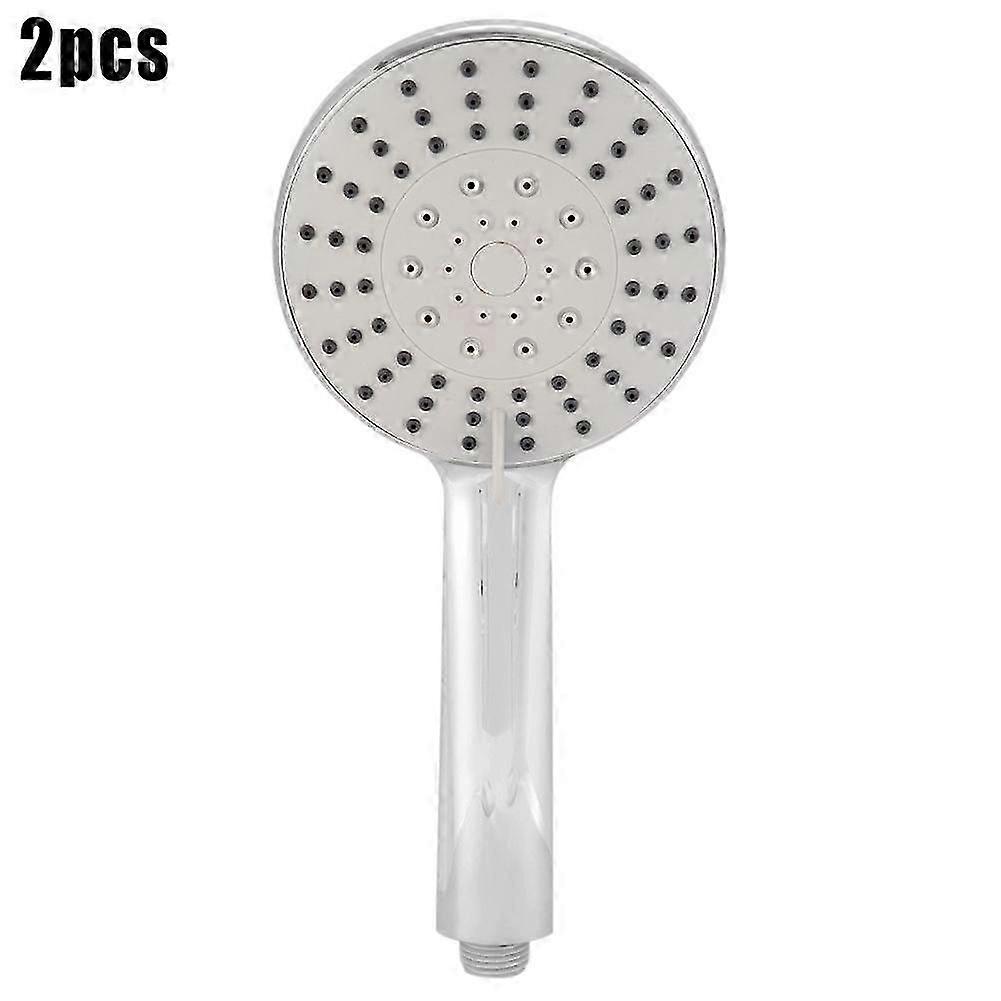 2-Pack High-Pressure Handheld Shower Heads with Adjustable Spray for Powerful Rinsing
