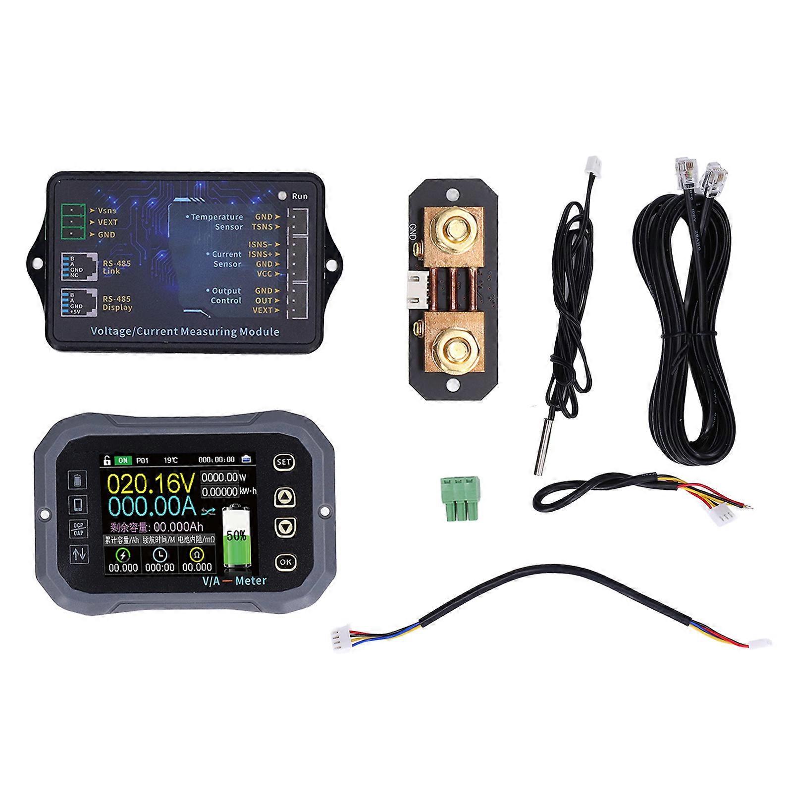 Battery Electricity Tester High Accuracy Automatic Voltage Current Capacity Meter KG110F