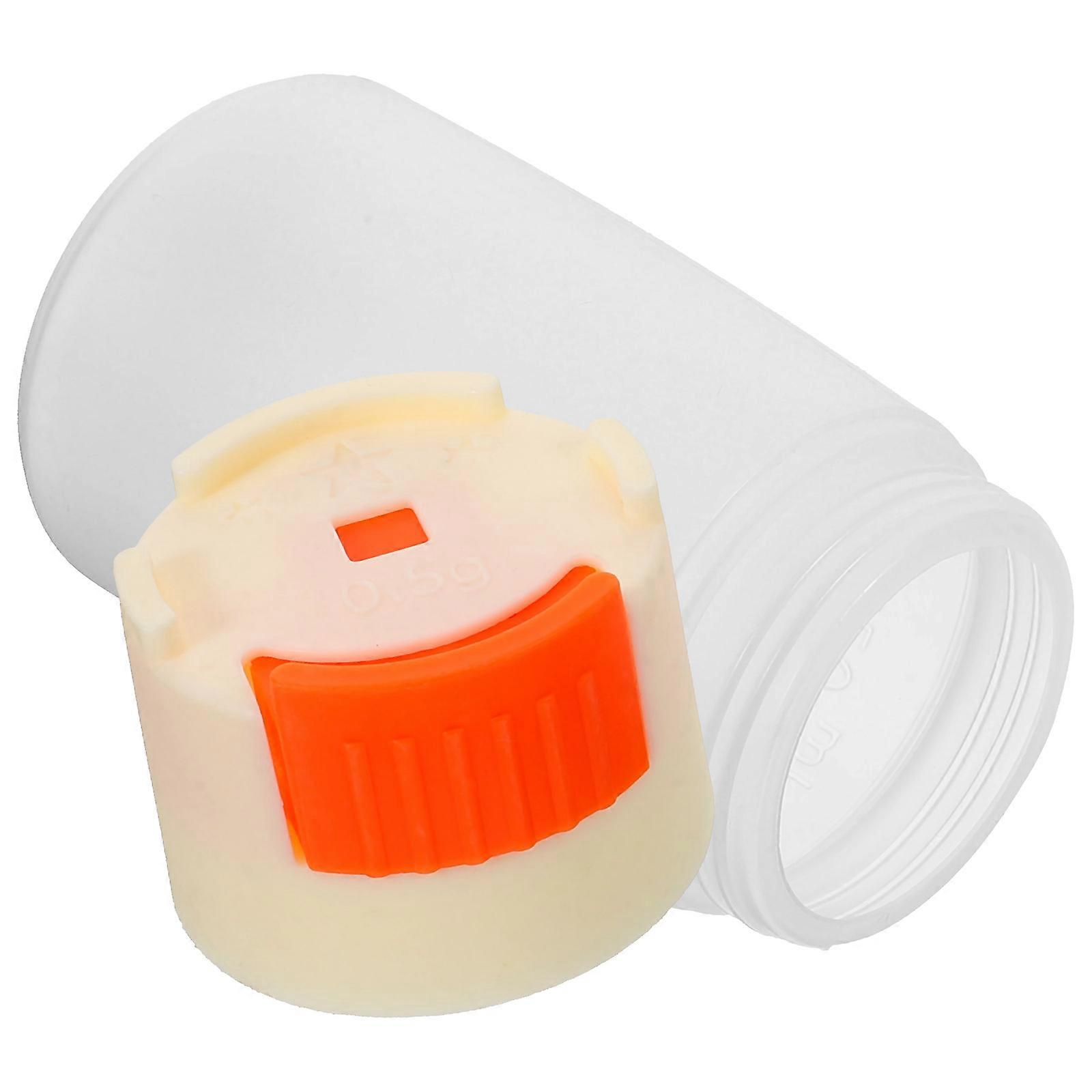 Aquarium Fish Feeding Bottles Manual Feeding Home Aquarium 4.5×2.2×2.2in 1Pcs