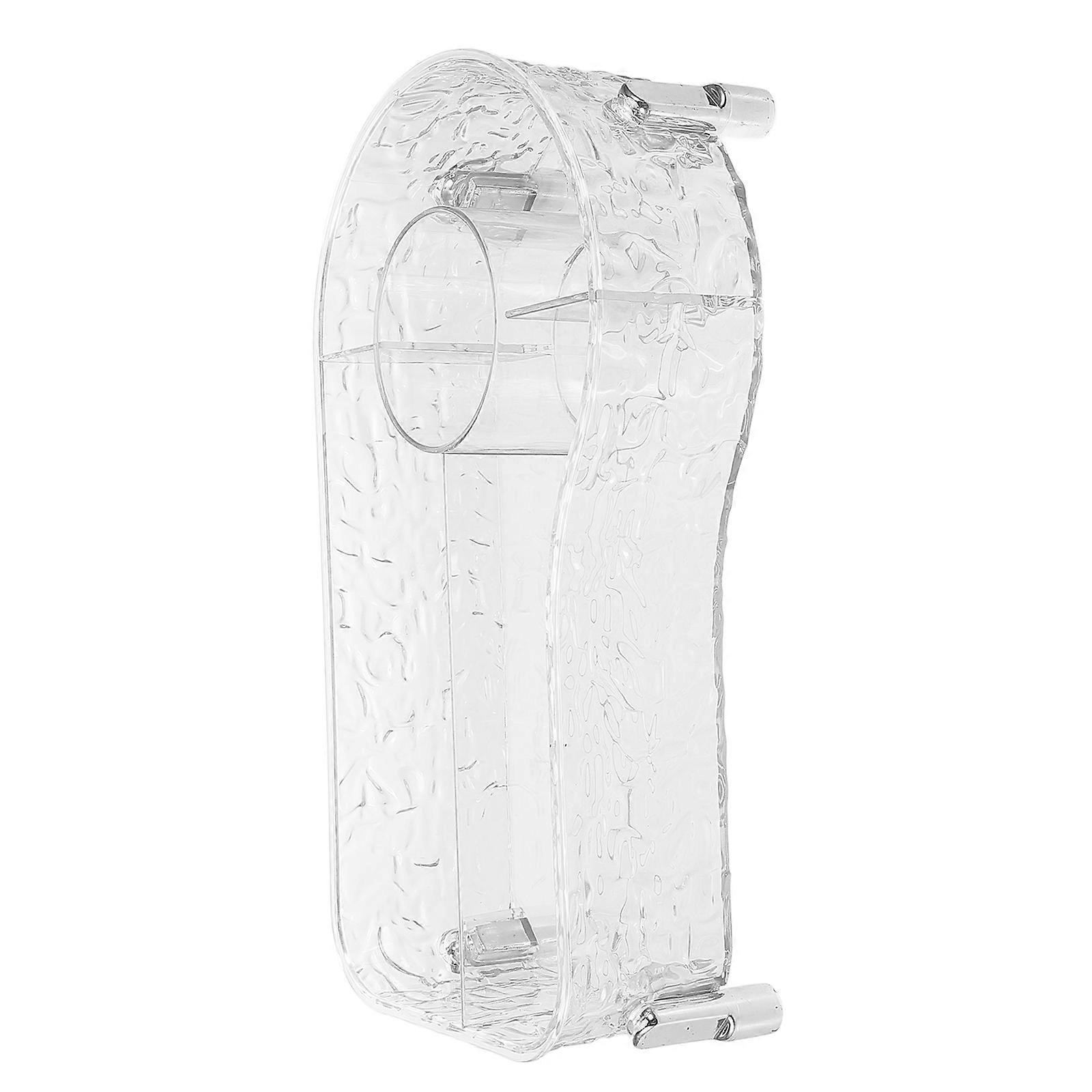 It sounds like you're describing a product listing for a **transparent makeup organizer** with **Nordic design aesthetics**. If you're looking to