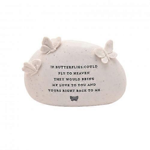 Thoughts of You Butterfly Graveside Pebble - Fly To Heaven
