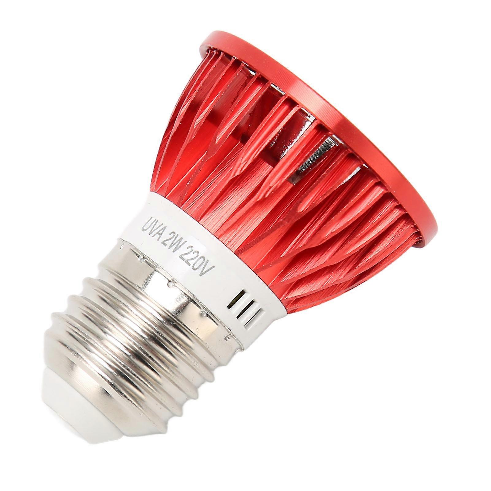 Reptile Heat Lamp Bulb Infrared Simulation Natural Lighting Turtle Basking Light Bulb for Reptiles Amphibian 2W 220V 