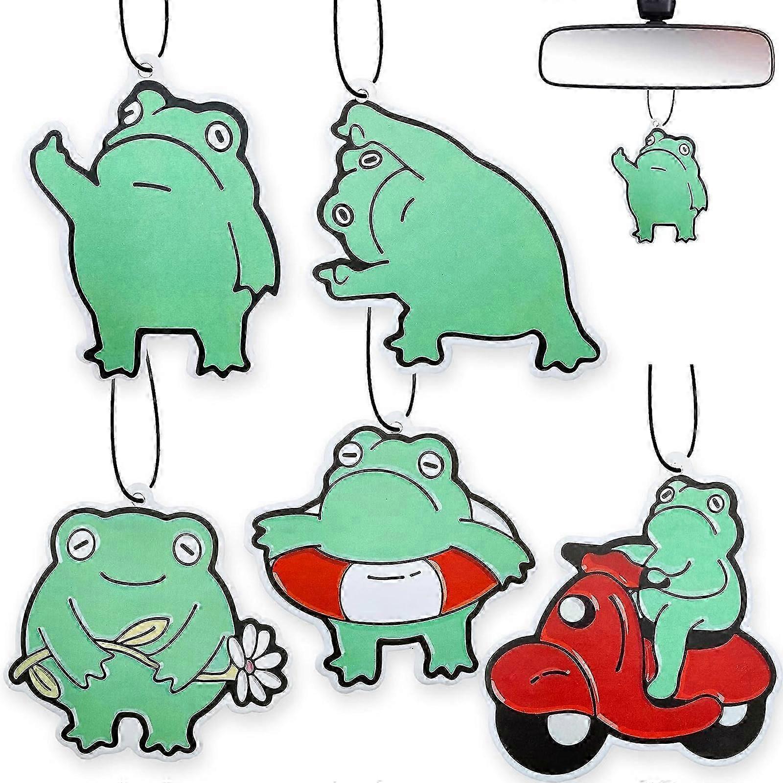 Car Air Fresheners, Cute Car Interior Accessories Hanging Scents Anime Freshener Automotive Room Decor for Men Women Gift 2-8cm