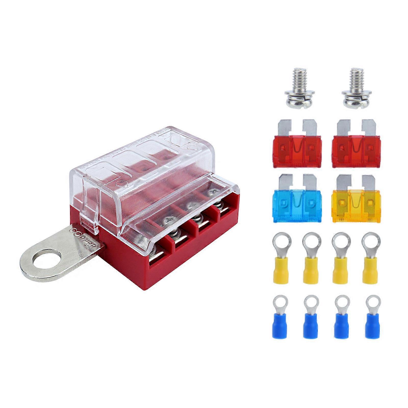 Os fusíveis impermeáveis 32V ajustaram projetos altos da condutibilidade com a instalação simples da tampa protetora para os barcos B dos veículos