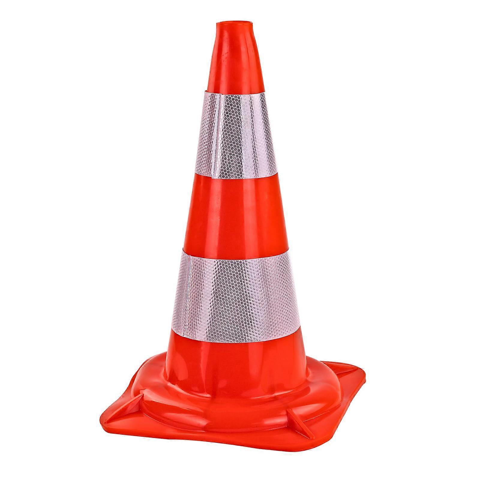 Stabilo Traffic Cone, Traffic Cone, Warning Cone, Traffic Cone, Warning Cone, 500 mm with 2 Strips