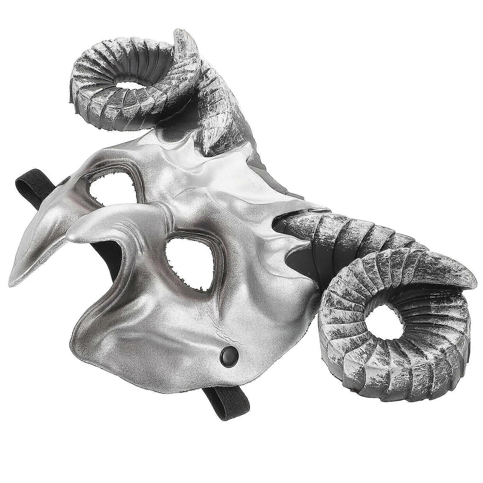 Lightweight Ox Horn Mask for Halloween Costume, Masquerade, Cosplay, Party, Festival, Dance Show – Unique Accessory