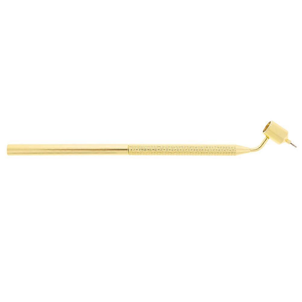 Golden Metal Coating Pen for Decoration Perfect for Drawing and Writing Simple Design 1 Piece