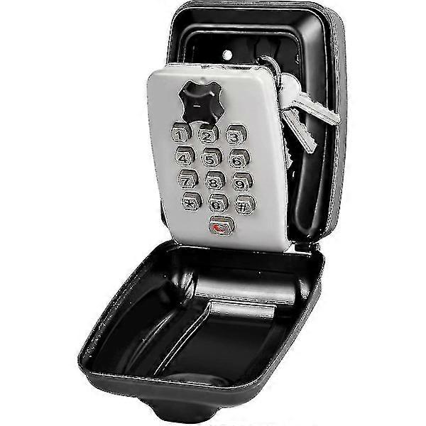 Key Box Wall Mounted Large Key Box Safe Waterproof Outdoor Key Box With 12 Codes