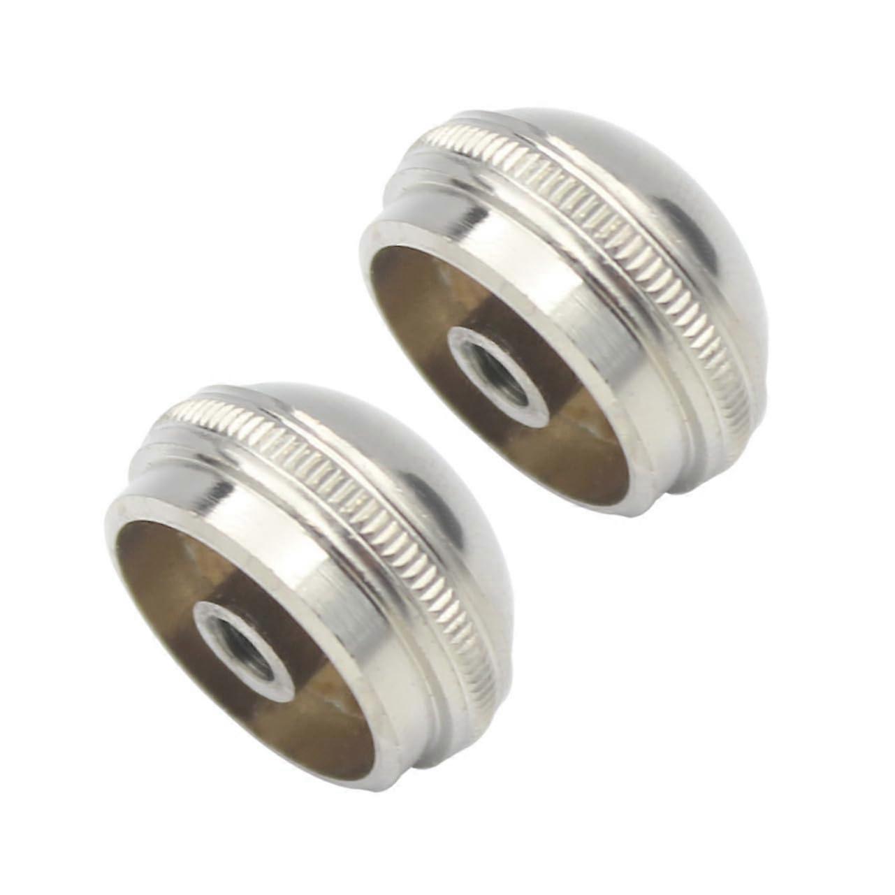 Flute Head Screw Set  Accessories NickelPlated Brass Silver