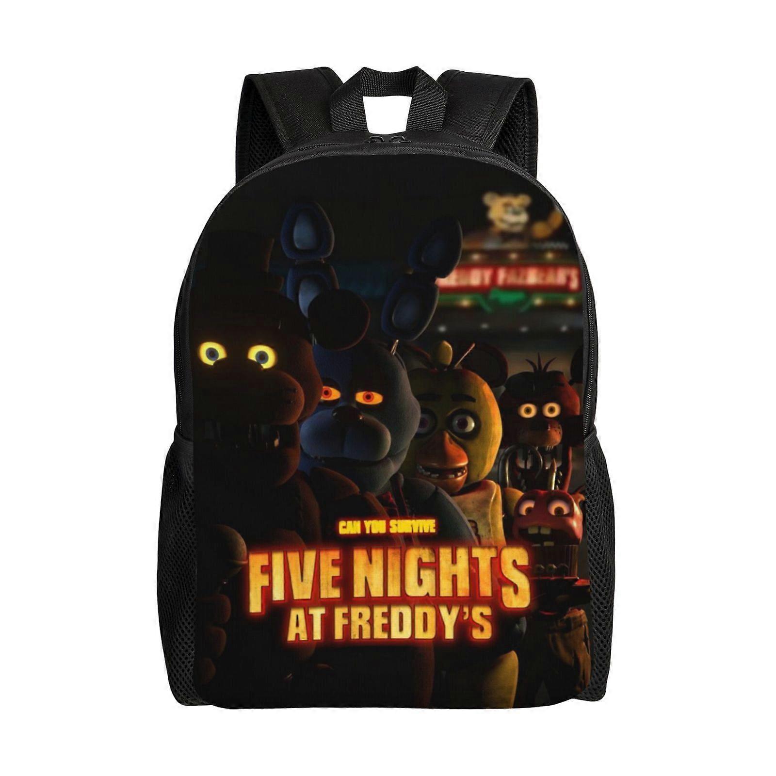 FNAFフレディバックパック耐水性カレッジスクールバッグブックバッグ旅行ハイキングキャンプデイパック大人用-XTYD620