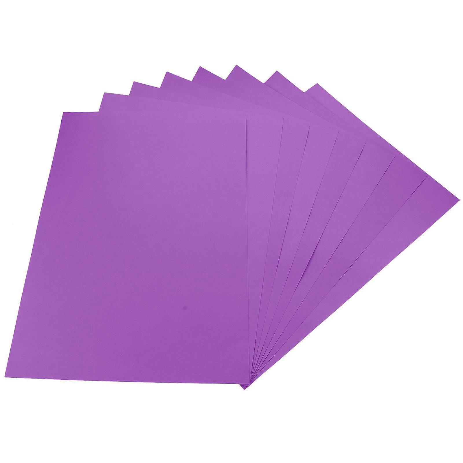 Scrapbook Sheet Paper Thick Card Stock Purple A3 Size For Painting Crafting 50Sheets