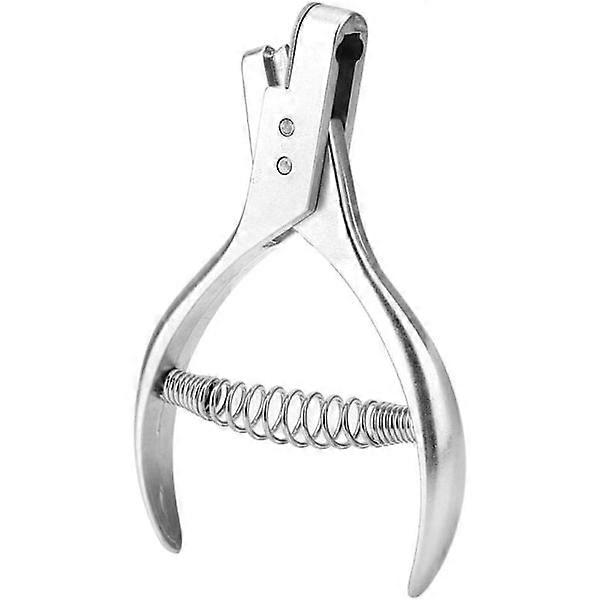 Pancons pliers for testing with spring lifter tool, clothing pattern making tool.
