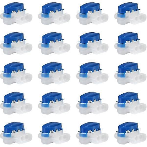 Set di 20 connettori per cavi riempiti di resina compatibili con i robot rasaerba Automower