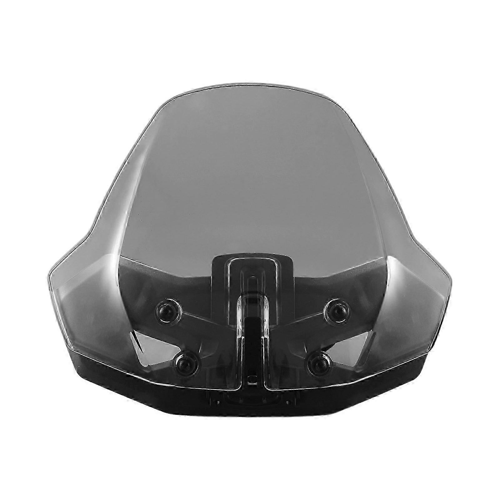Polycarbonate Windshield Impact Resistant Front Windshield Front Windshield Simple Installation Suitable for Ryker 900 Gray
