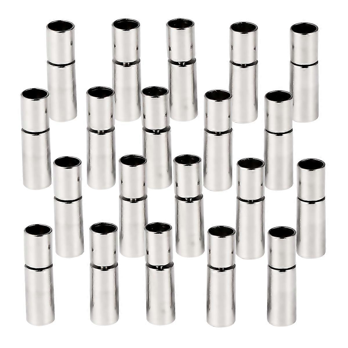 20pcs Silver Bracelet Buckle Clasps for DIY Jewelry Making – Lightweight, Skin Friendly Accessories for Necklaces and Bracelets, Ideal for Craft
