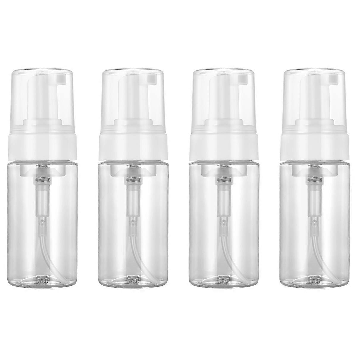 Plastic Dispenser Bottles for Storage Use Reusable and LeakProof Travel Containers 100ml
