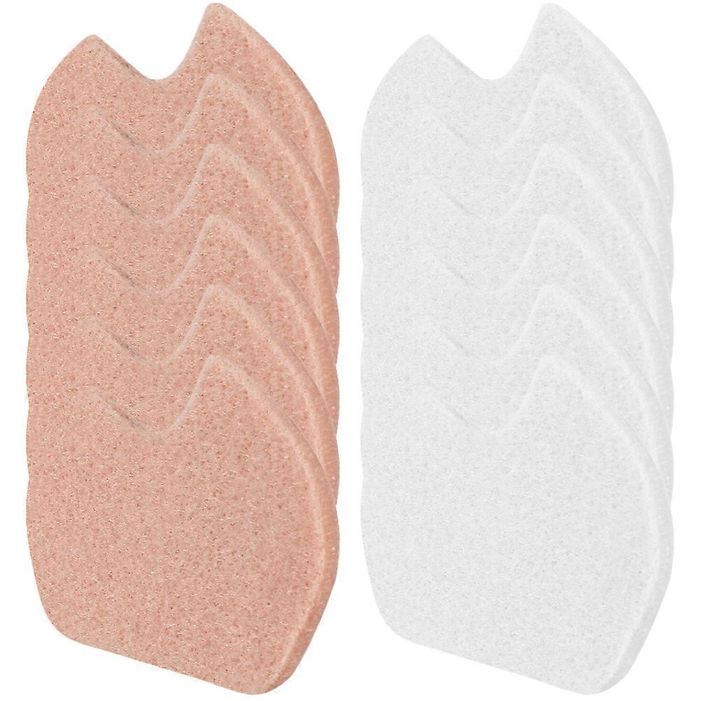 Forefoot Pads for Shoe Use Made of Wool Felt Assorted Color Lightweight and Easy to Most Feet Sizes