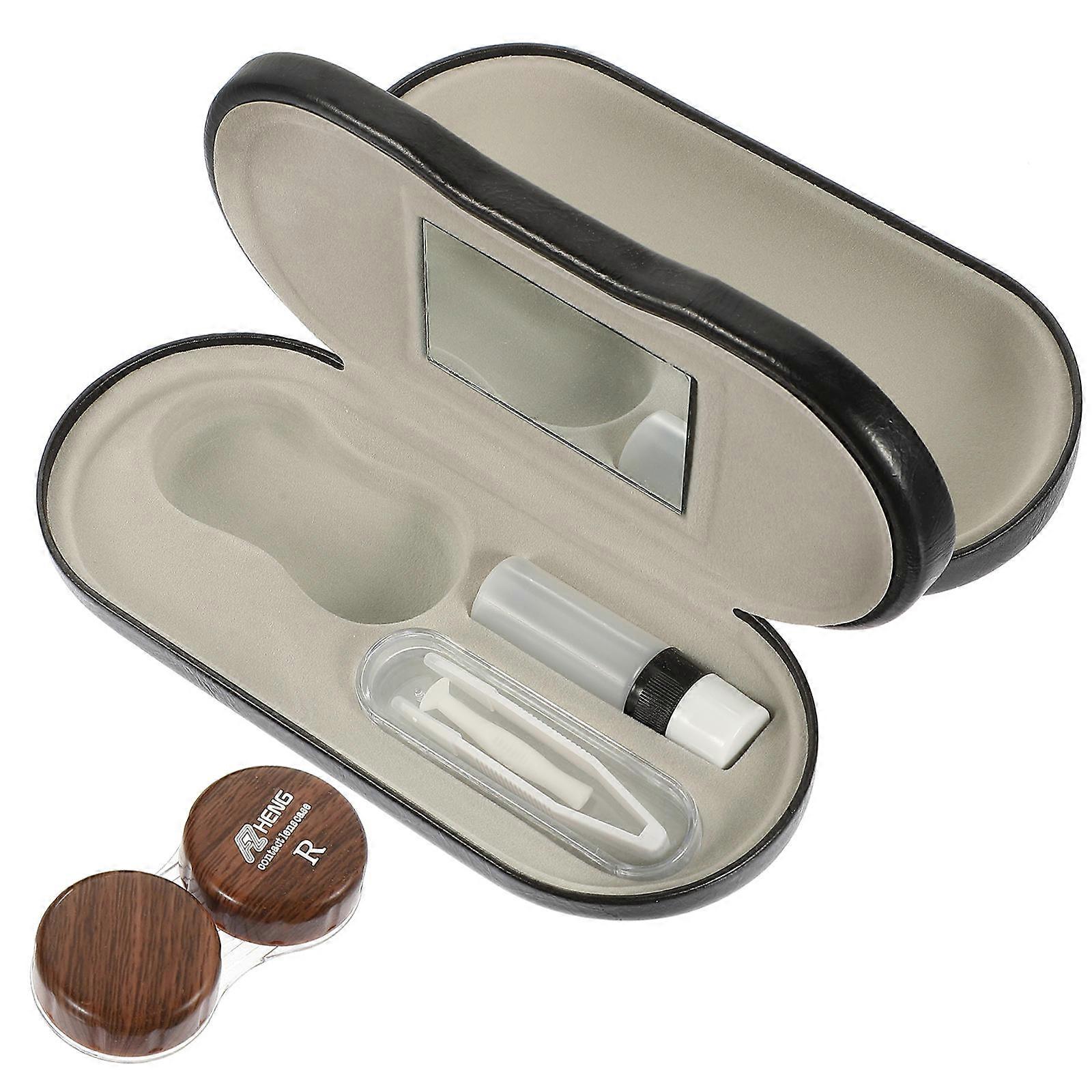 Multipurpose Eyeglass Case Glasses Box for Adults Daily Use Rectangular 15.8X7.4cm Protect From Scratches 1 Set