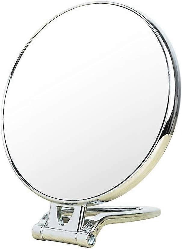 Mirror, Double Sided Magnifying Cosmetic Mirror, 10X Portable Handheld Folding Makeup Mirror for Bathroom, Dressing, Shaving, Travel Mirror