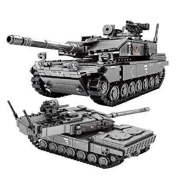 Military Tanks Building Blocks Bricks Children Toys