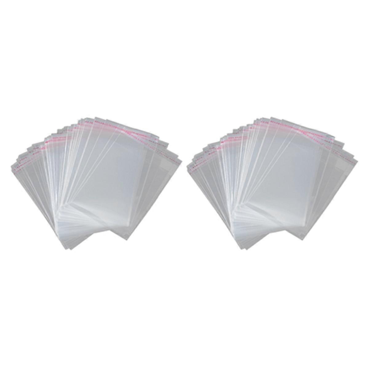 200X A3 Package Bag 45X32Cm Clear Resealable Plastic Self Seal Adhesive