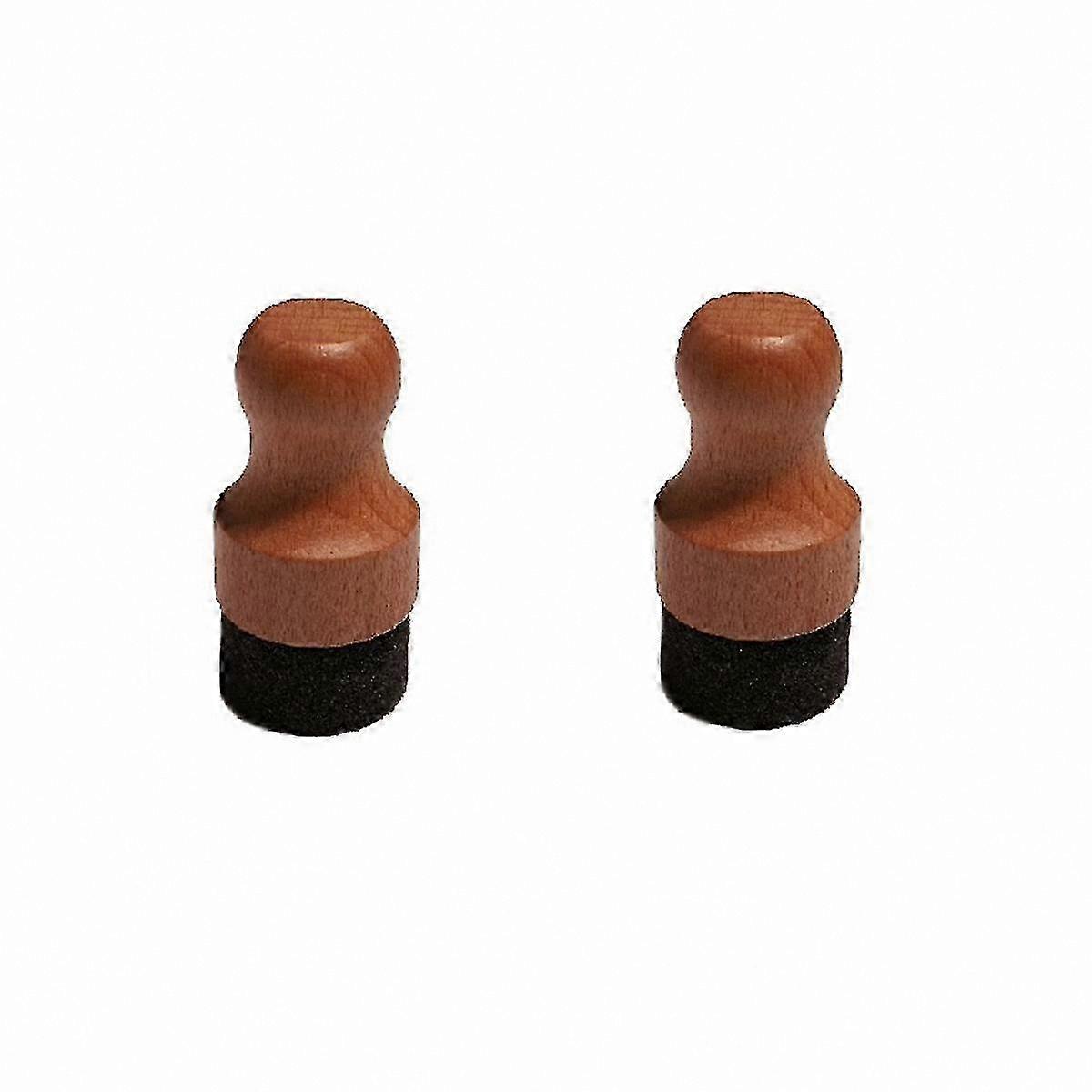 Wood Care Applicator for Cutting Boards, Butcher Blocks, and Cutlery - Round Wax and Oil Tool