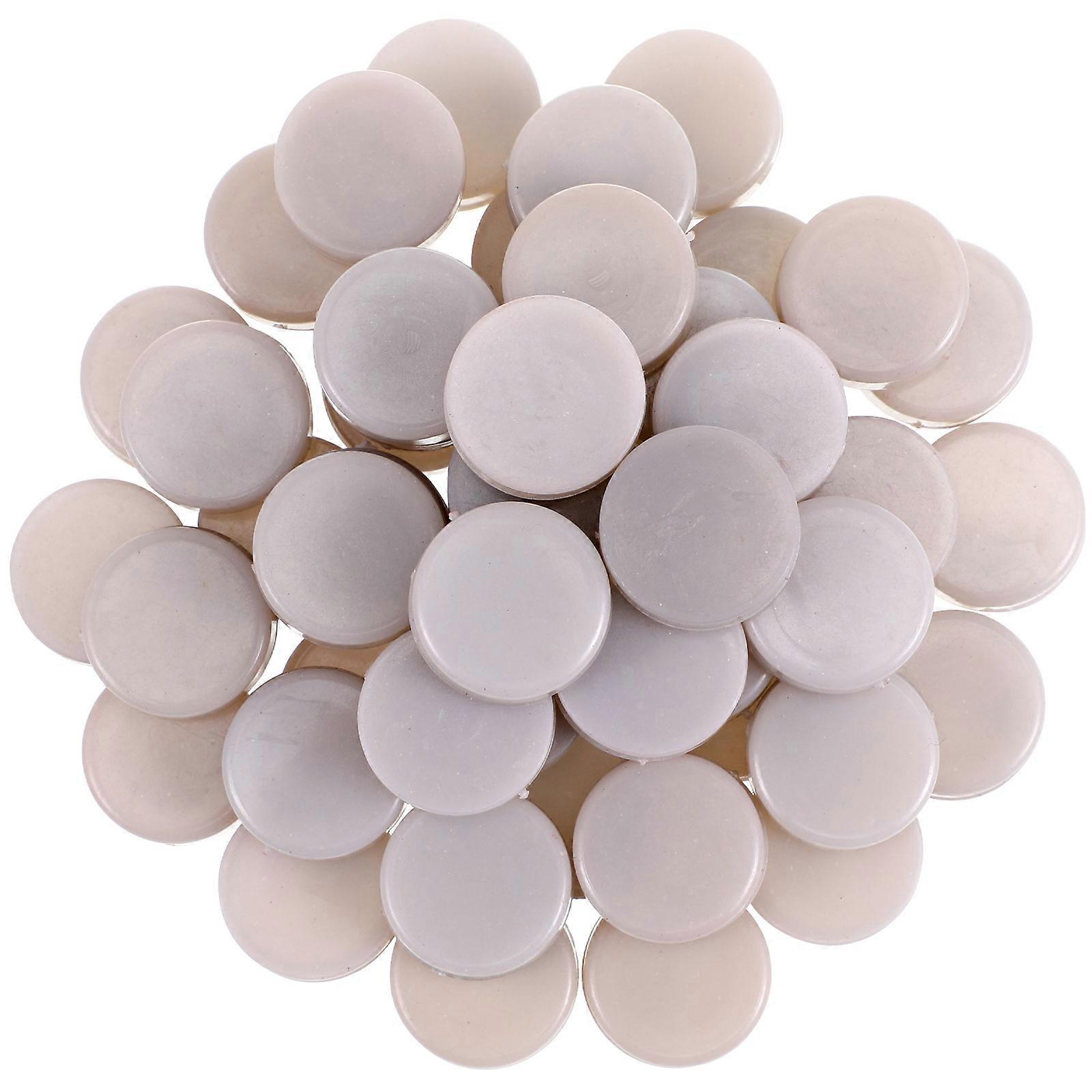 Replacement Squeakers 50Pcs Plastic Boxes for Babies Crying Toy Design White