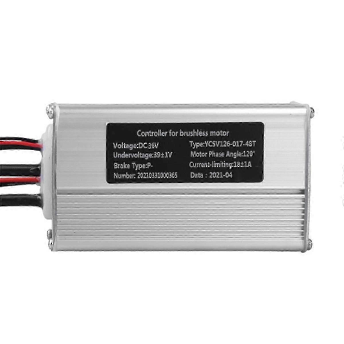 Electric Bikes Sine Wave Controller 36V 350W 14A Brushless Motor Controller for Protocol Instrument