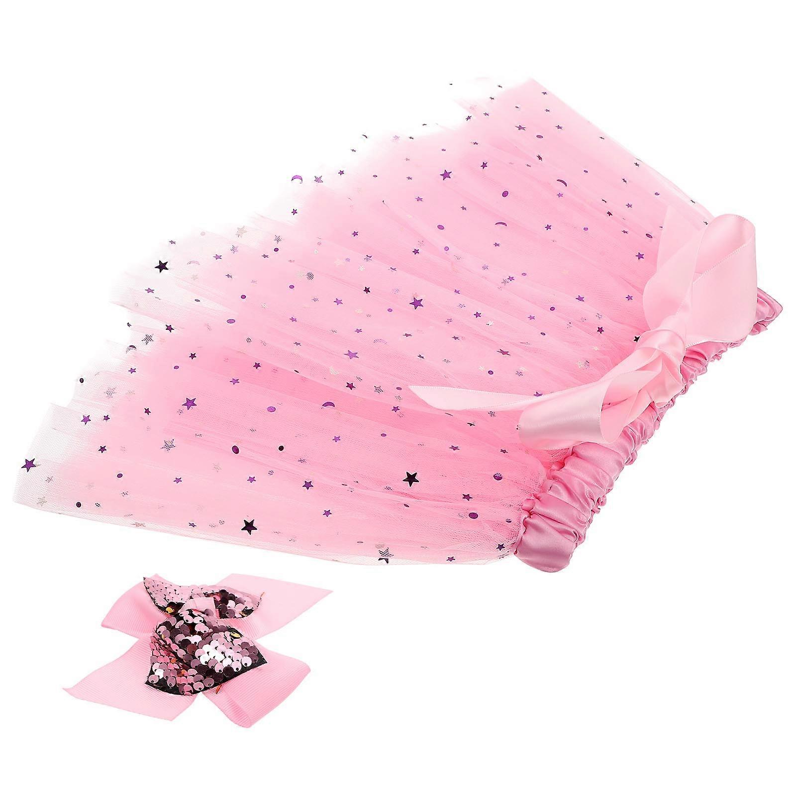 Toddler Dance Tutu Party Tutu Skirt Breathable Net Gauze Suitable For Children 1 Set