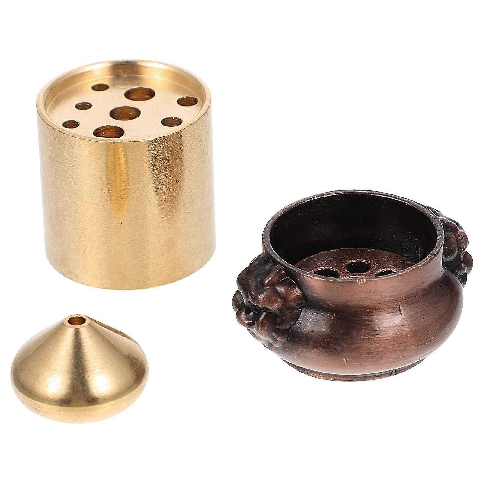 Fragrance Holders 3Pcs Incense Censers Assorted Color Ideal For Hotel Decoration And Meditation Aid With Unique Designs
