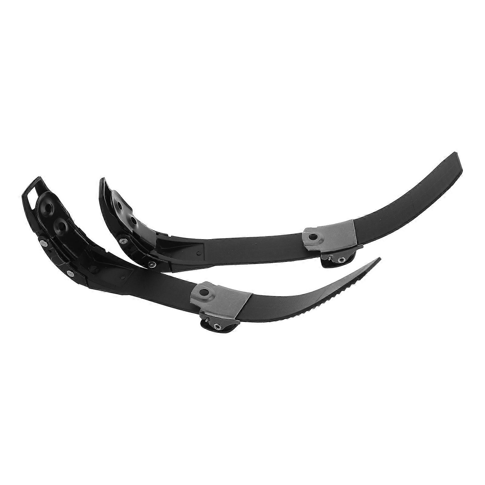 Black Skate Buckle Strap for Roller Skates Replacement Fastening and Versatile Design