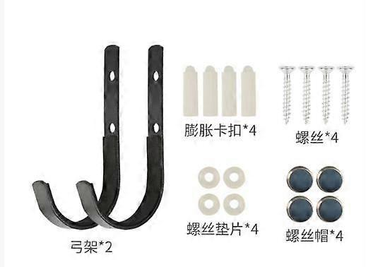 4 مجموعات من السنانير المعدنية J لتعليق الجدار أداة شديدة التحمل شماعات J على شكل عرض مرآب منظم حامل تخزين لتمديد الحبل معطف حقيبة ظهر Uti